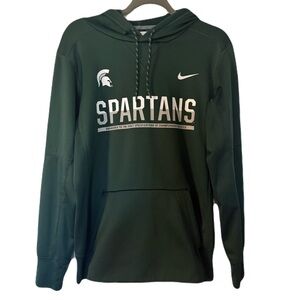 Nike Green Spartans Hoodie